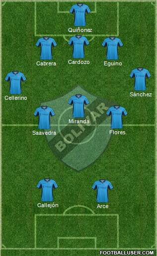 C Bolívar Formation 2016