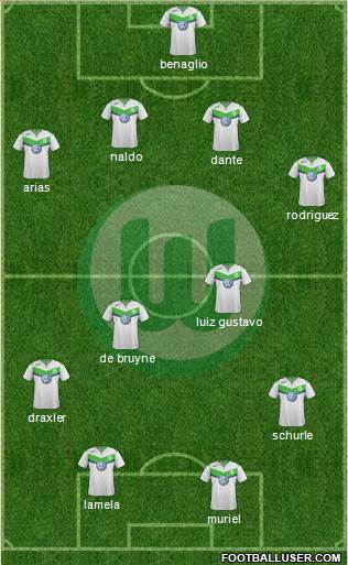 VfL Wolfsburg Formation 2016