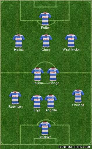 Queens Park Rangers Formation 2016