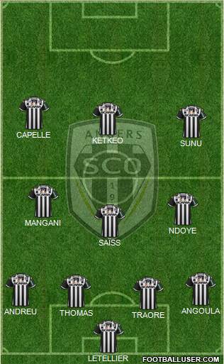 Angers SCO Formation 2016