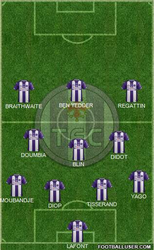 Toulouse Football Club Formation 2016