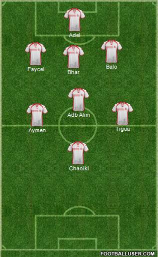 Tunisia Formation 2016