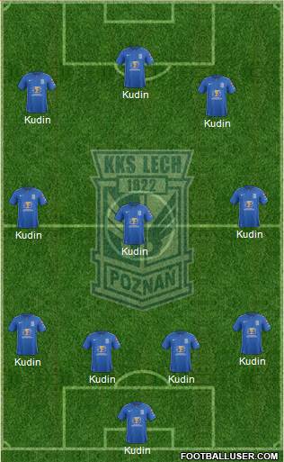 Lech Poznan Formation 2016