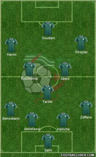 Algeria Formation 2016