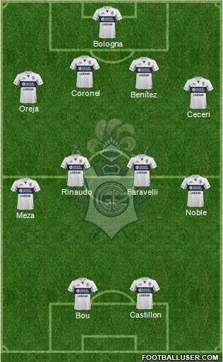 Gimnasia y Esgrima de La Plata Formation 2016