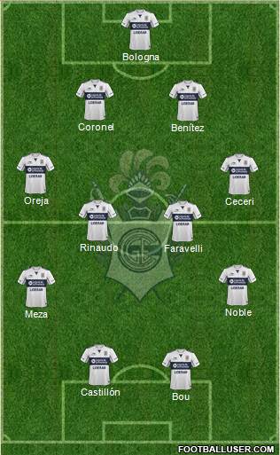 Gimnasia y Esgrima de La Plata Formation 2016