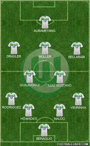 VfL Wolfsburg Formation 2016