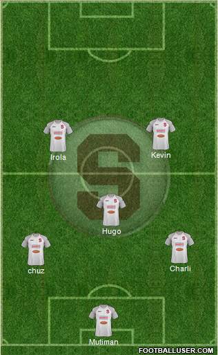 CD Saprissa Formation 2016