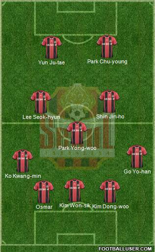 FC Seoul Formation 2016