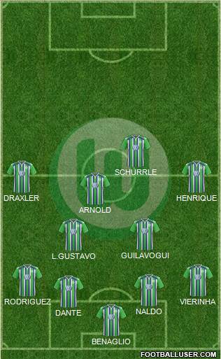 VfL Wolfsburg Formation 2016