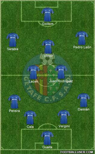 Getafe C.F., S.A.D. Formation 2016