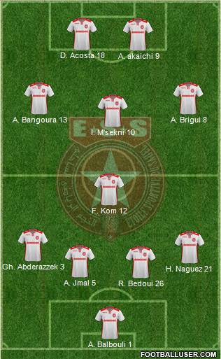 Etoile Sportive du Sahel Formation 2016