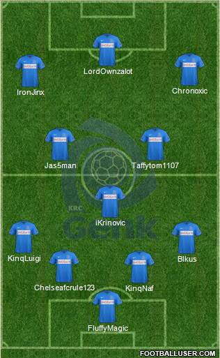 K Racing Club Genk Formation 2016