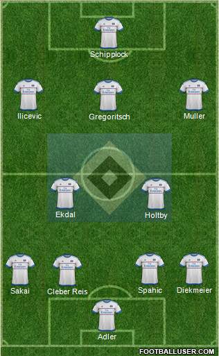 Hamburger SV Formation 2016