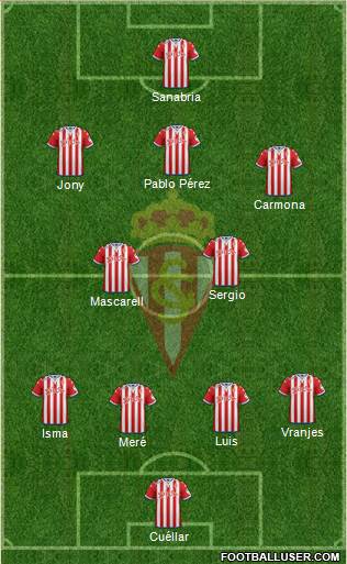 Real Sporting S.A.D. Formation 2016