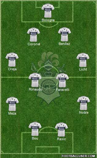 Gimnasia y Esgrima de La Plata Formation 2016