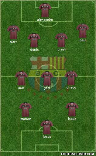 Barcelona SC Formation 2016