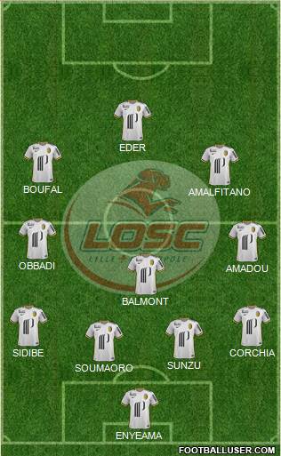 LOSC Lille Métropole Formation 2016