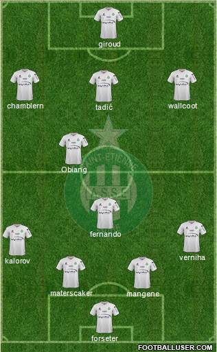 A.S. Saint-Etienne Formation 2016