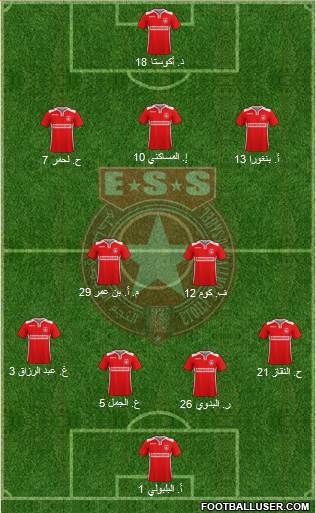 Etoile Sportive du Sahel Formation 2016