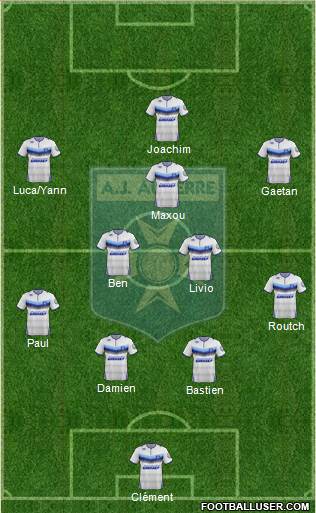 A.J. Auxerre Formation 2016