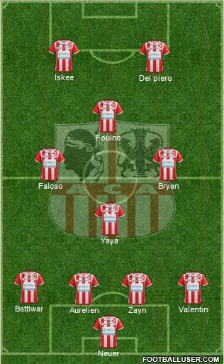 Athletic Club Ajaccien Football Formation 2016