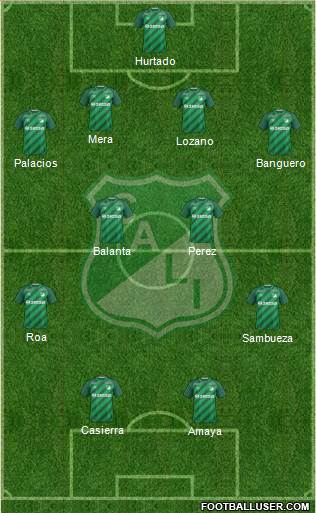 AC Deportivo Cali Formation 2016