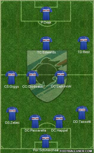 Sampdoria Formation 2016