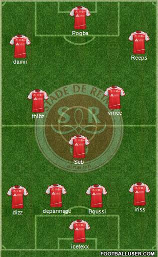 Stade de Reims Formation 2016