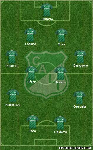 AC Deportivo Cali Formation 2016