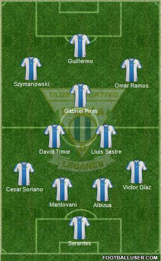 C.D. Leganés S.A.D. Formation 2016