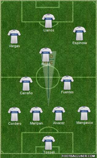 CD Universidad Católica Formation 2016