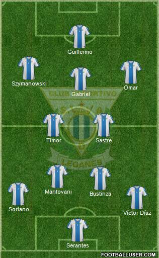 C.D. Leganés S.A.D. Formation 2016