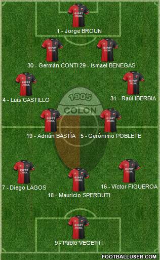 Colón de Santa Fe Formation 2016