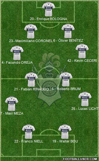 Gimnasia y Esgrima de La Plata Formation 2016