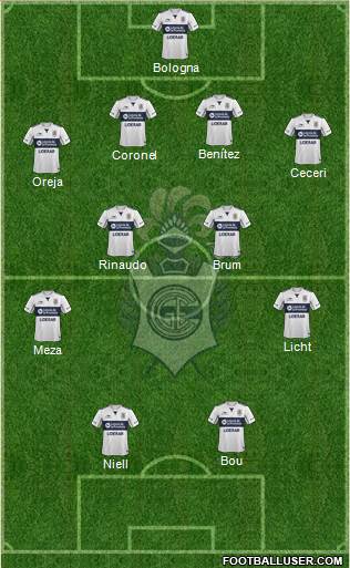 Gimnasia y Esgrima de La Plata Formation 2016