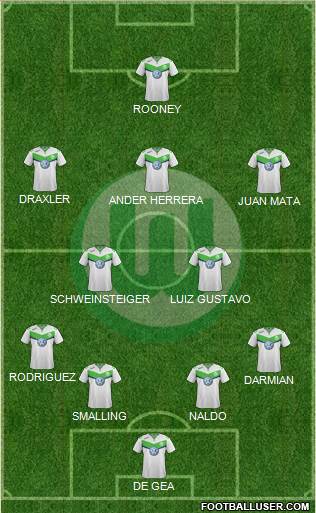 VfL Wolfsburg Formation 2016