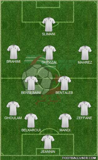 Algeria Formation 2016