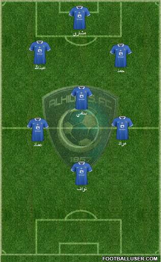 Al-Hilal (KSA) Formation 2016