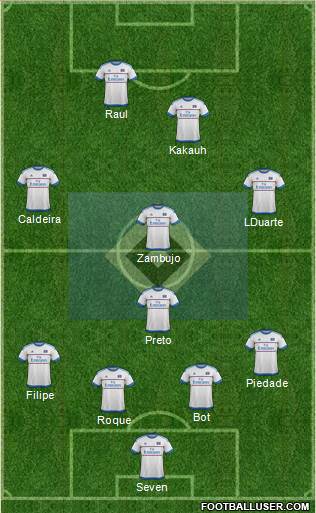 Hamburger SV Formation 2016