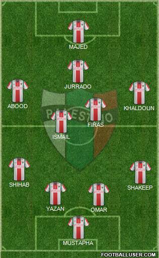 CD Palestino S.A.D.P. Formation 2016