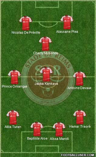 Stade de Reims Formation 2016