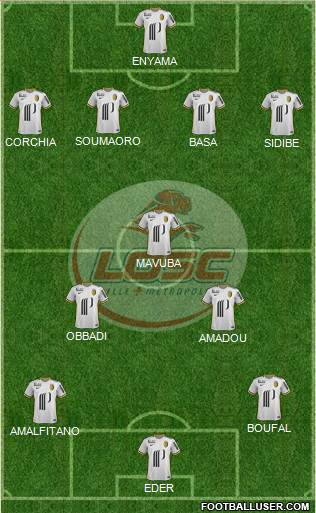 LOSC Lille Métropole Formation 2016