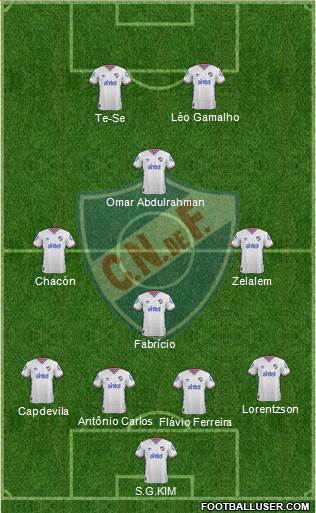 Club Nacional de Football Formation 2016