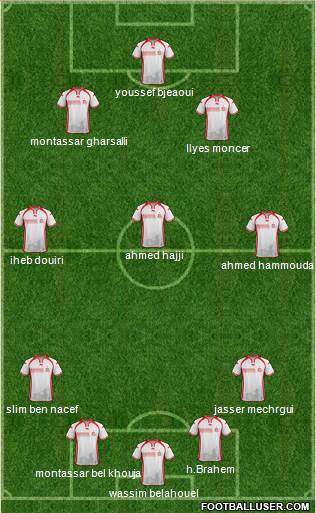 Tunisia Formation 2016