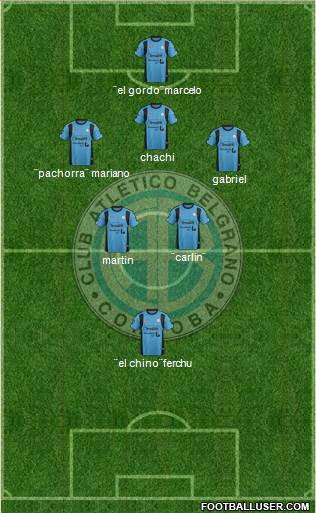 Belgrano de Córdoba Formation 2016