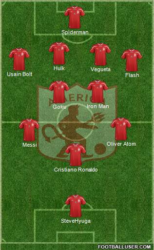 CD América de Cali Formation 2016