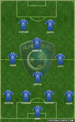 Al-Hilal (KSA) Formation 2016