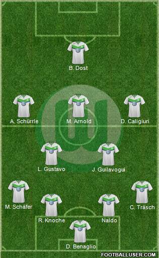 VfL Wolfsburg Formation 2016