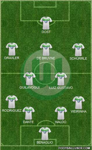 VfL Wolfsburg Formation 2016